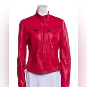 Armani Collezioni Leather Jacket